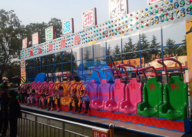 China Customized Miami Fairground Ride , Attraction Miami Trip Ride  With Trailer factory