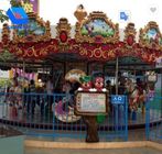 Amusement Theme Park Carousel 36 Person Ride Merry Go Round SGS Certified supplier