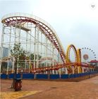 16 Persons Theme Park Roller Coaster Rides Kids Fun Fair Games Color Customized supplier