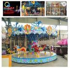 Luxury Theme Park Carousel / Portable Merry Go Round Ride For Kiddie Ride supplier