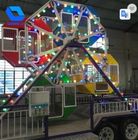 QiangLi Portable Carnival Rides 6 / 24seats Mini Ferris Wheel CE Approved supplier
