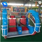 Simple Operation Kids Carnival Rides , Mini Leswing Happy Car Color Customized supplier