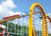 24 Seats Theme Park Roller Coaster Amusement Park Equipment Mini Roller Coaster Ride supplier