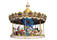 Kids Outdoor Merry Go Round / Horse Carousel Ride For Carnival Amusement Park supplier