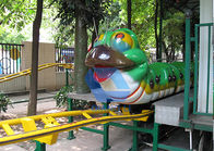Reliable Theme Park Rides Attractions Roller Coaster Train Sliding Ride For Kids supplier