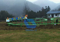 Special Design Track Rides , Amusement Worm Roller Coaster For Adult / Kids supplier