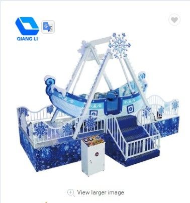 Customized Portable Carnival Rides , Amusement Ride Indoor Pirate Ship Ride supplier