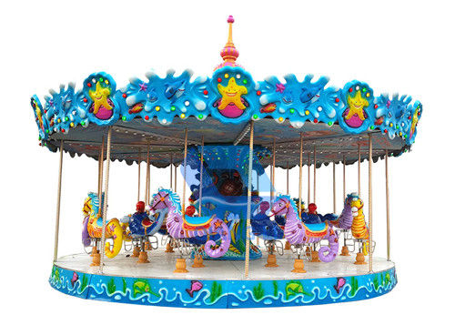 Decoration Custom Theme Park Carousel 24 Passenger Kids Riding Carousel CE Approved supplier