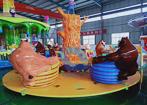 Indoor / Outdoor Teacup Amusement Ride , Popular Mini Amusement Rides