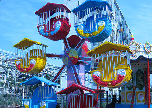 Mini Ferris Wheel Kiddie Ride , Modern Ferris Wheel 10/12 People Capacity
