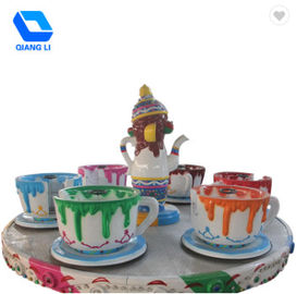 China 24 Persons Amusement Park Thrill Rides Family Play Coffee Cup Ride OEM / ODM Available factory