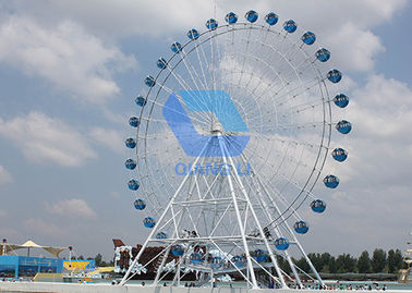 China 20m Electric Ferris Wheel Ride , Amusement Park Kiddie Major Rides 8min/Circle Speed factory