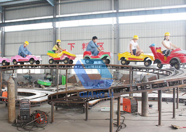 China Fashion Theme Park Roller Coaster Lease Electric Children Mini Shuttle Rides factory