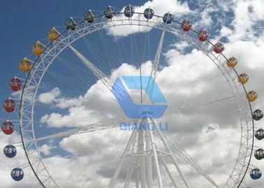 China Children Games Amusement Park Ferris Wheel 120/128 Pcs Loading Capacity For Sightseeing factory