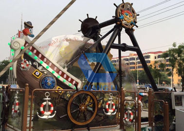 China 12 Seat Mini Pirate Ship Carnival Ride Amusement Park Equipment 3.8m Height factory
