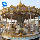 Fashion Classic Fairground Rides , Luxury Amusement Park Carousel For Children supplier