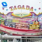 Outdoor Theme Park Rides Electric Disco Tagada / Mini Disco Tagada Rides supplier