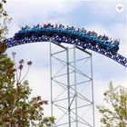 Customized Theme Park Roller Coaster Ride 16 Persons Capacity For Outdoor supplier