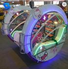 Indoor Amusement Leswing Car Plastic Decorations With 360 Degree Rotation supplier