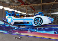 Indoor Outdoor Track Type Theme Park Equipment , Fun Ride F1 Flying Car Rides For Kids supplier