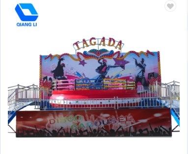 Outdoor Theme Park Rides Electric Disco Tagada / Mini Disco Tagada Rides supplier